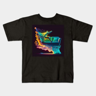 Couch Surfer Kids T-Shirt